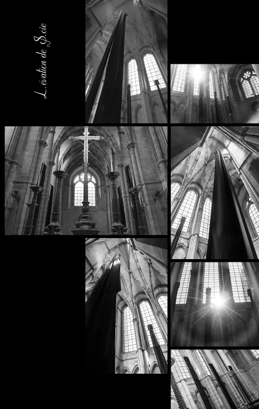 S.elf L.ift — black silk couture, Palatine Chapel — view 1 of 7